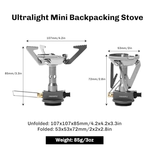 Fire-Maple Backpacking and Camping Stove Series | Outdoor Propane Camp Cooking Gear | Portable Pot/Jet Burner | Ideal for Hiking, Trekking, Fishing, Hunting Trips and Emergency Use (Greenpeak) - style: greenpeak1