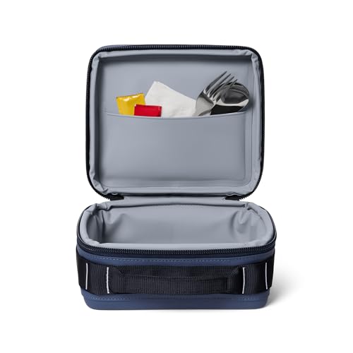 YETI Daytrip 3L Insulated Soft Cooler Lunch Box, Classic Navy - color: Classic Navy
