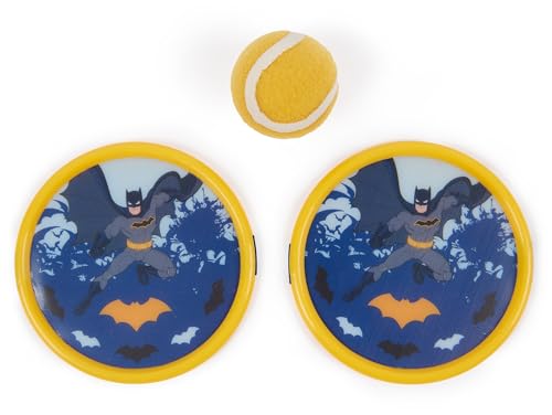 Swimways DC Batman Catch Game, Swimming Pool Accessories & Kids Outdoor Toys, DC Batman Party Supplies & Yard Games for Kids Aged 4 & Up - color: DC Batman