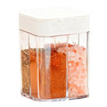 4-in-1 Camping Spice Containers Portable Multi Shaker Container for Travel Spices Seasoning Kit and Mini Organizer Set Salt and Pepper Jars for Camp Cooking and Traveling Essentials