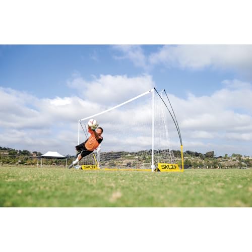 SKLZ Pro Training Lightweight Portable Soccer Goal and Net - style: 18.5 x 6.5 Feet