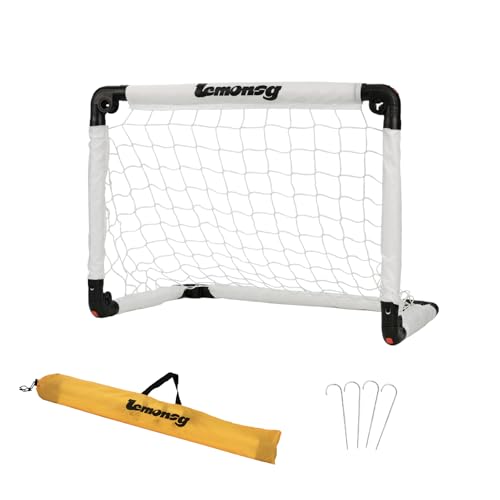 Small Soccer Goals for Kids, Foldable Mini Soccer Goal Set with Portable Soccer Net for Kids, Kid Soccer Goal for Indoor Outdoor Backyard Play, Soccer Toy Gift for Children - size: Elite White: 23.62×17.71×17.71 inch in goal