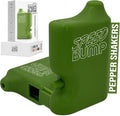Portable Pepper Shaker (Green) - Versatile Seasoning Set, Multi Functional Salt Dispenser Spice Shakers for Easy Use - Convenient & Discrete Plastic Salt and Pepper Dispenser for Fine Spices - color: Green