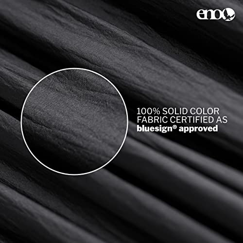 ENO, Eagles Nest Outfitters SingleNest Lightweight Camping Hammock - color: Black | Charcoal
