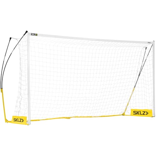 SKLZ Pro Training Lightweight Portable Soccer Goal and Net - style: 18.5 x 6.5 Feet