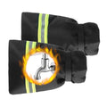 ZHAO 2 Pack Outdoor Water Faucet Covers, 9" H x 6" W Outside Hose Bib Covers Faucet Socks Outside Spigot Cover Insulation Cover with Reflective Strips (6"*9")
