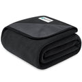 PetAmi Waterproof Pet Blanket Dog Bed Couch Cover for Furniture, Reversible Washable Soft Fleece - color: Black/Gray, size: Medium (29x40)