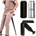 2.0 Compact Lightweight Folding Chair | Adjustable, Portable High Chair | Hunting, Hiking, Travel, Music Festival, Concert, Backpacking, Fishing | Folding Stool Up to 245lbs