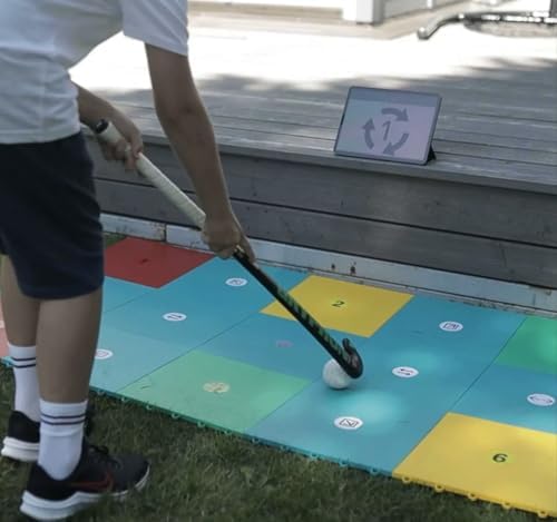 Professional Training Surface - Field Hockey Flooring Tile - style: Skill Zone