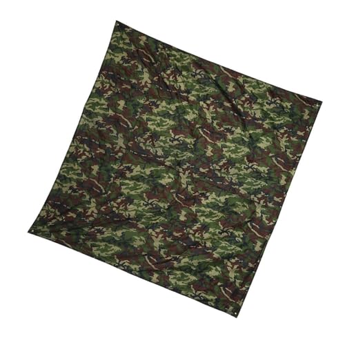 Camping Tarp Ground Cloth, Lightweight Compact Tent Tarp, Multifunctional Outdoor Pocket Blanket with Carrying Bag for Camping, Hiking, Backpacking - size: 6.5*6.5'