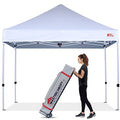 MASTERCANOPY Pop Up Canopy Tent Commercial Grade Instant Shelter (8x8, White) - color: White, size: 8x8