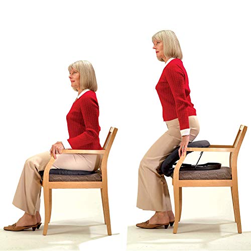 Carex Upeasy Seat Assist Plus - Portable Self-Powered Lifting Seat Cushion for Chairs, 70% Weight Support up to 340 lbs. - Lift Assist for Seniors and Mobility Support - style: Wt Cap: 200 lbs - 340 lbs