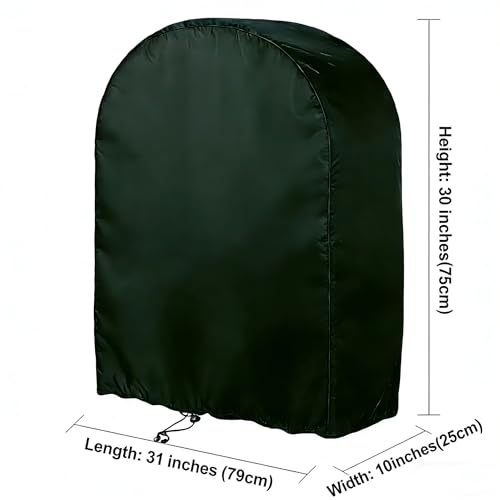 Hose Cover for Sun and Snow- Universal Fit for Hose Hangers, Heavy Duty 420D Oxford Fabric Outdoor Full Hose Protector for Rain & Wind, Includes Straps,Garden Hose Covers for Outside,All Weather - color: Oxford-Hose Holder Cover