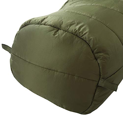 OneTigris Featherlite Ultralight Sleeping Quilt, Weighs 35oz, Warm Hammock Topquilt 40 Degree, with Footbox, Perfect for Outback Camping, Hiking, Backpacking and Hammocks - color: OD Green
