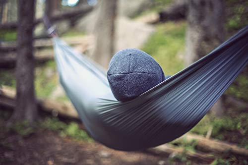 Grand Trunk Single Hammock: Nano 7 Premium Ultra Light made with Ripstop Nylon for Camping and Travel includes Carabiners