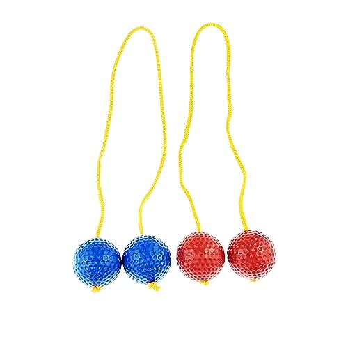 12 Pack Ladder Balls Ladder Toss Balls Replacement with Storage Bag for Toss Match - color: Red Blue