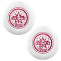Frisbee Official Ultimate 175g Flying Disc, 10.75 Inch Professional Training Disc for Competition and Outdoor Fun - color: C(2Pack)