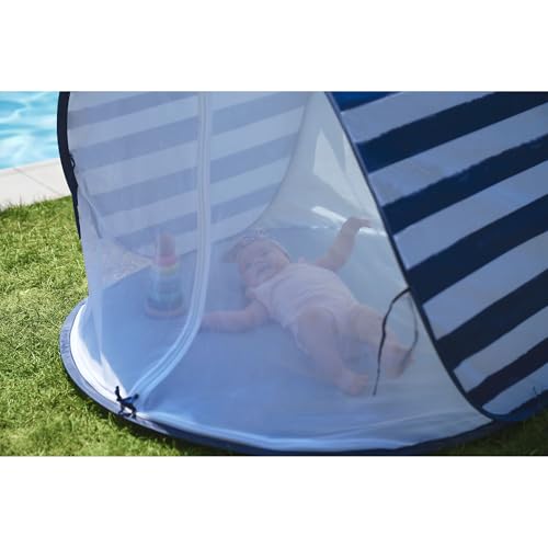 Babymoov Baby Anti UV Tent, Sun Protection UPF 50+, Pop Up Play Tent and Sun Shade, Marine (Summer 2025 Edition) - style: Marine Tent