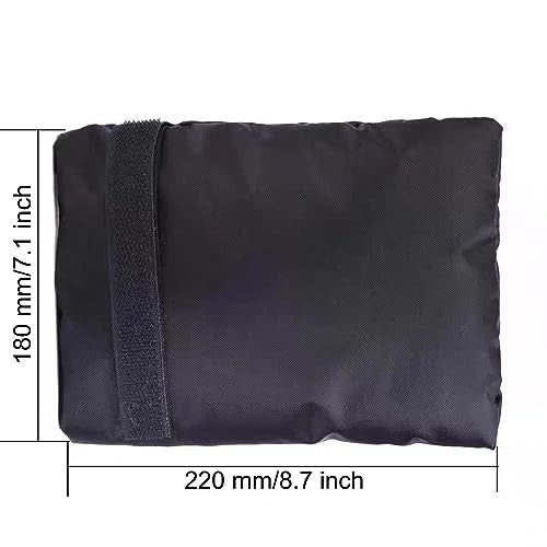 Outdoor Faucet Covers for Winter 3 Packs Hose Bib Protector Spout Cover Garden 8.7" x 7" x 2", Outside Spigot Pipe Freeze Protection Cover Insulated Tap Pouch (large)