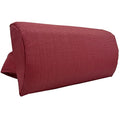 Ostlttyn Zero Gravity Chair Replacement Pillow Headrest with Elastic Band, Universal Soft Removable Padded Cushion Head Pillow for Zero Gravity Lounge Chair, Folding Patio Lawn Recliner Chair, Red - color: Red, size: 1 Pack