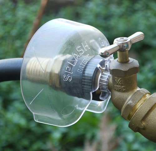 2pk, Crystal Clear, The Original Hose Bibb Cover for Anti-Siphon Vacuum Breaker and Leaky Hoses - color: Crystal Clear