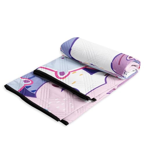Outdoor Picnic Blanket,Portable Sandproof Waterproof Picnic Mat,Cartoon Bears Printed Camping Beach Mat for Sand and Wet Grass Hiking (Cartoon Bears S) - color: Cartoon Bears, size: Standard - 59"x78"
