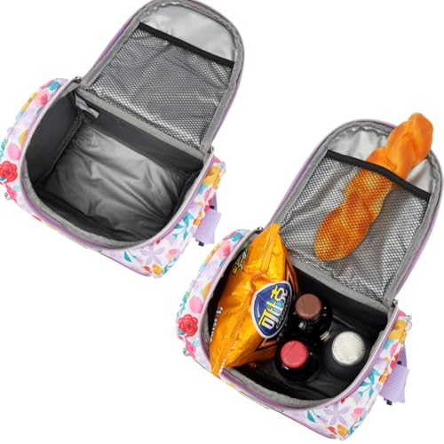 Insulated Cooler Lunch Bag 1.85gal/7L Jurassic Dinosaurs Theme Reusable Lunch Box Tote for work Picnic Camping Gym Travel - color: 7L Jurassic Dinosaurs