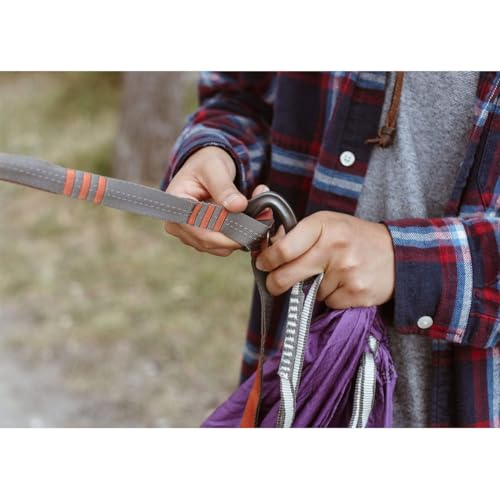 KAMMOK: Python 15' Tree Friendly Hammock Straps | Woven, No-Stretch, Knotless, Durable Holds up to 500lbs, (Lightweight for Hiking, Camping, Backpacking), Set of 2 w/Stuff Sack - size: Python15