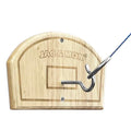 Deluxe Hook and Ring Toss Game, Outdoor Indoor Toss Game Set, Throwing Toys for Family, Party Games - style: Backboard-M