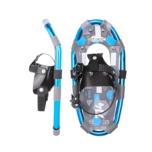 Cascade Mountain Tech Lightweight Aluminum Frame Snowshoe Set - size: 14" - Kids