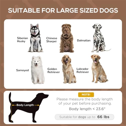 Pet Products Original Pet Cot Tent, Portable Dog House, Dog Shade & Weather Shelter, Elevated Cot Dog Bed, Brown, Large 36.25 X 30 X 35.5 Inches