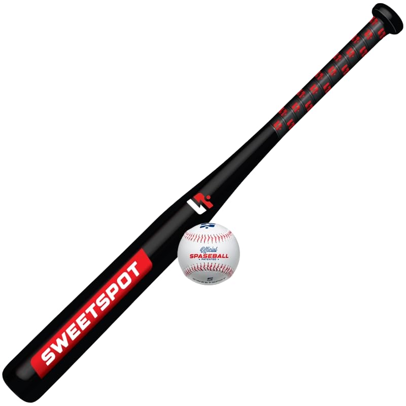 SweetSpot Backyard Homerun Kit | Complete Backyard Baseball Set | Includes Strikezone, Plastic Big Barrel Bat, Plastic Balls, and Field Markers