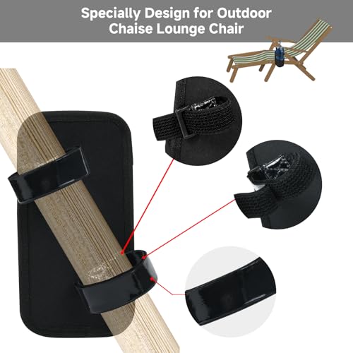 Upgrade Drinking Cup Holder, Patio Curved Chaise Chair Cup Holder, Drink Holder for Swing Chair Wicker Chair Egg Chair, Universal Cup Bottle Holder for Stanley Quencher, Owala and YETI 40 oz Tumbler - color: Upgrade for Large Cups