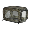 Beatrice Home Fashions Portable, Collapsible, Pop Up Kennel Travel Cat and Dog Crate, 36" L x 22" W x 22" H, Camo Green - color: Camo Green, size: 36.0"L x 22.0"W x 22.0"H