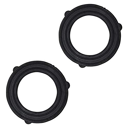 Morvat Garden Hose Protector, Brass Coiled Spring Kink & Strain Extension Connector for Outdoor Water Valve & Faucet, Adapter & Attachment with ¾ Standard Threading, Includes 4 Washers & Tape, 2-Pack - size: 2 Pack