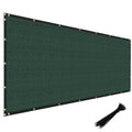 WINDSCREEN4LESS 6' x 2' Privacy Fence Screen in Green W/ Brass Grommet 85% Blockage Windscreen Outdoor Mesh Fencing Cover Netting 150GSM Fabric - Custom Size - color: Green, size: 6' x 2'