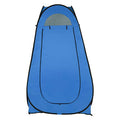 Pop Up Shower Changing Room Privacy Tent, Instant Portable Outdoor Shower Tent, Camp Toilet, Rain Shelter for Camping & Beach Lightweight & Sturdy, Easy Set Up, Foldable,with Carry Bag - style: Blue