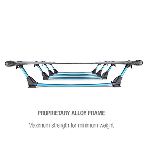 Helinox Lite Cot Ultra-Light, Portable Camping Cot, Compact, Collapsible, Backpacking, Foldable Camping Bed - color: Black