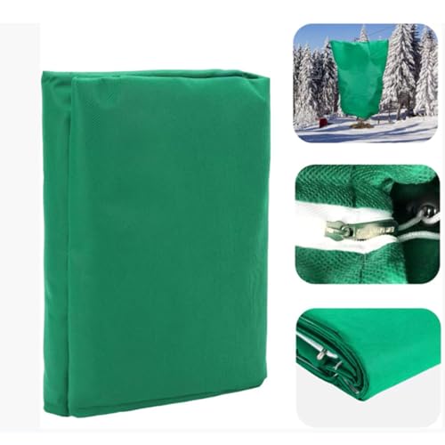 Heavy-Duty Plant Cover with Zipper, Frost Protection Windproof Waterproof Reusable Garden Blanket, Winter Plant Frost Protection Covers for Shrubs, Trees & Outdoor Plants