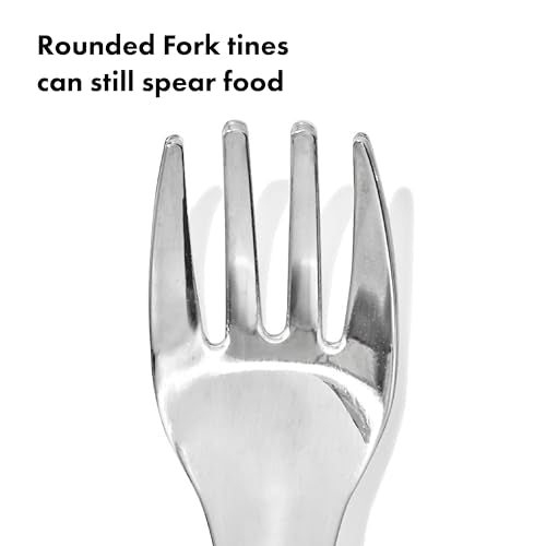 OXO Tot On-The-Go Fork and Spoon Set - Lilac - color: Lilac