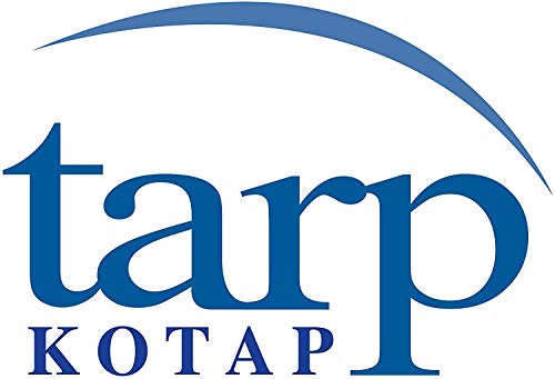 KOTAP All-Purpose Multi-Use 5-mil Poly Tarp, Blue, Cut Size 8 x 12 ft./Finished Size 7 ft. 4 in. X 11 ft. 6 in., TRA-0812-17, Waterproof - color: Blue, size: 8 X 12 Ft., (17-pack)