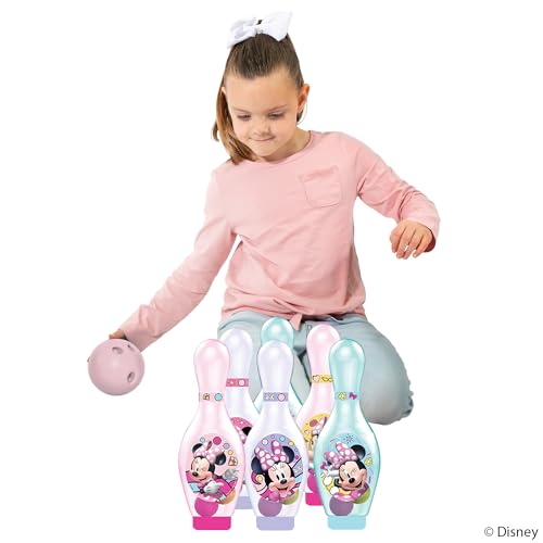 Hedstrom Light Up Bowling Set Game, Minnie Mouse - color: Minnie Mouse