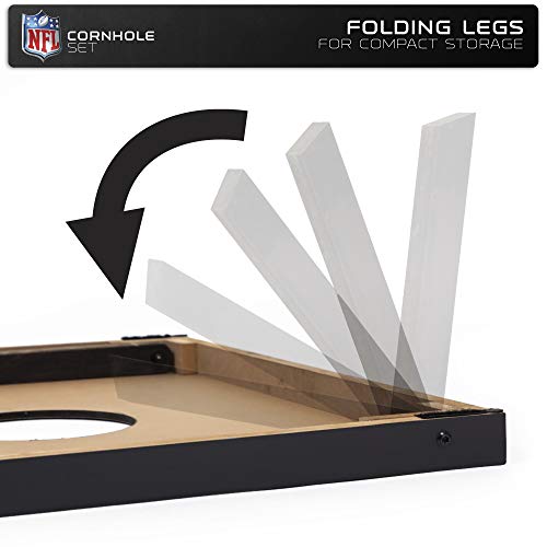 Wild Sports 2'x3' MDF Wood NFL Cornhole Set