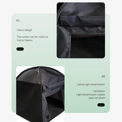 Dog Sun Protection Tent - Breathable Foldable Dog Tent, Puppy Shade Camp, Polyester, | Breathable Pet Sun Shelters for Anti-UV Comfortable Activity Space, Outdoor Beach & Camping Sunshade