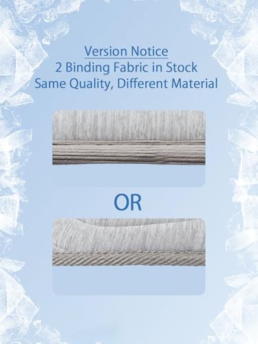 Dog Cooling Mat, Reversible Cool & Warm Pet Orthopedic Pad, Thick Mat for Summer & Winter, Machine Washable, Portable for Crate, Kennel, Bed, Floor, Sofa, Car (Cool Grey, Small: 24" x 18") - size: Small