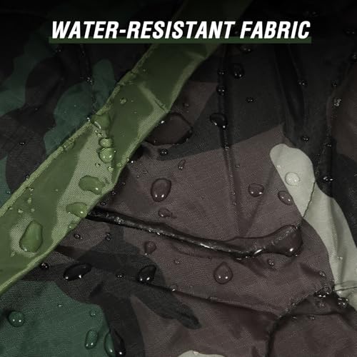 REDCAMP Military Camping Blanket, Water-Resistant Thermal Poncho Liner, Lightweight Insulated Outdoor Blanket for Hiking Camping with Compression Carry Bag - color: Camouflage 59"x87"