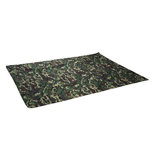 Camping Tarp Ground Cloth, Lightweight Compact Tent Tarp, Multifunctional Outdoor Pocket Blanket with Carrying Bag for Camping, Hiking, Backpacking - size: 6.5*4.7'