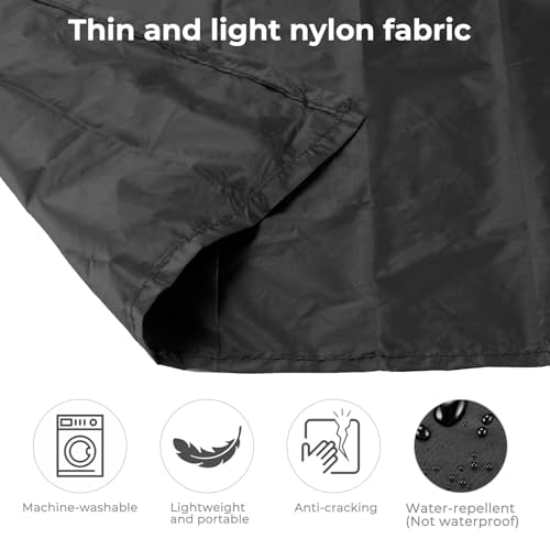 Pocket Picnic Blanket for 1 Person, 43.3x27.56″ (1.27oz) Super Light Compact Beach Blanket, SandProof Waterproof Portable Beach Picnic Mat for Outdoor Hiking Camping Travel Festival(Black) - color: I Black (Green Pack), size: 1person（43.3x27.56″)