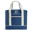 Rachael Ray Soft Reusable Insulated Canvas Grocery Tote Bag, Navy - color: Navy