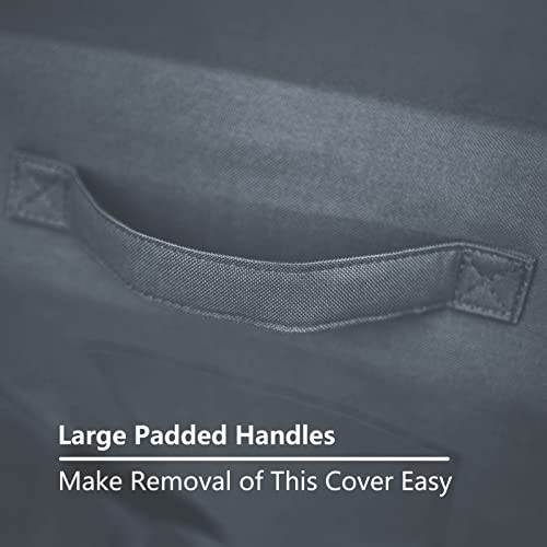 Dog Bed Covers Replacement Washable, 30L X 20W X 3H inch Washable Removable Orthopedic, Cooling Gel and Memory Foam pet Bed Protector Cover. Cover only (Gray) - color: Grey, size: S(30" L × 20" W × 3" H)